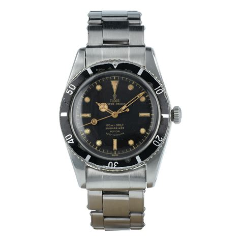 tudor 1954 submariner|vintage tudor sub.